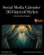Luxury Clothing Social Media Calendar Kit - November 2025