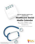 Healthcare Social Media Calendar Kit November 2025
